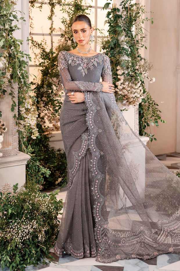 Maria B Net Saree