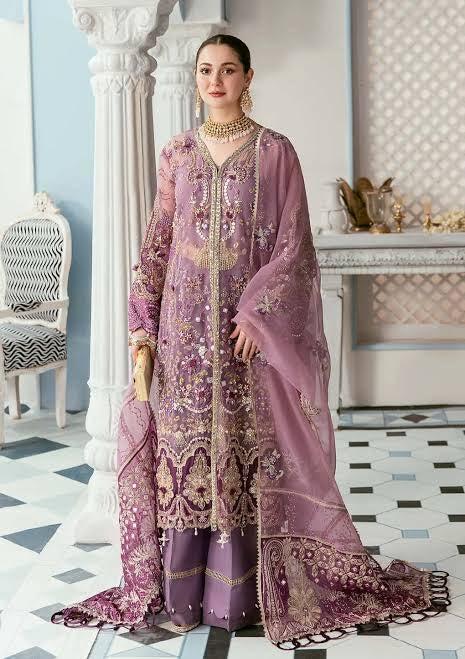 Elaf Organza Suit-Replica Suits-Replica Zone