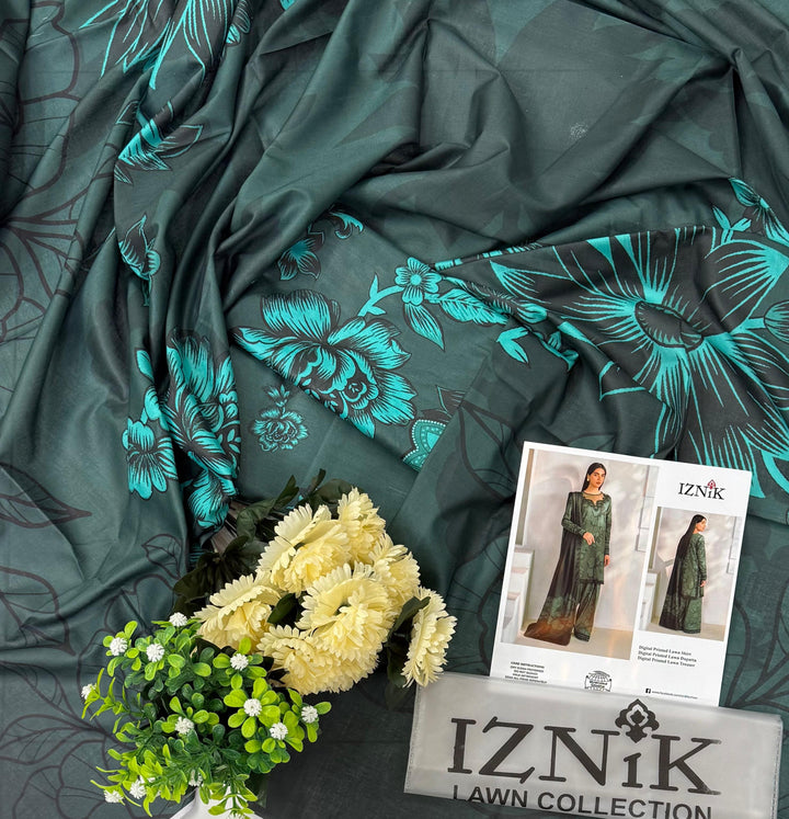 Iznik Lawn Suit-Sale Suits-Replica Zone