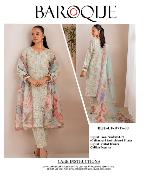 Baroque Lawn Suit