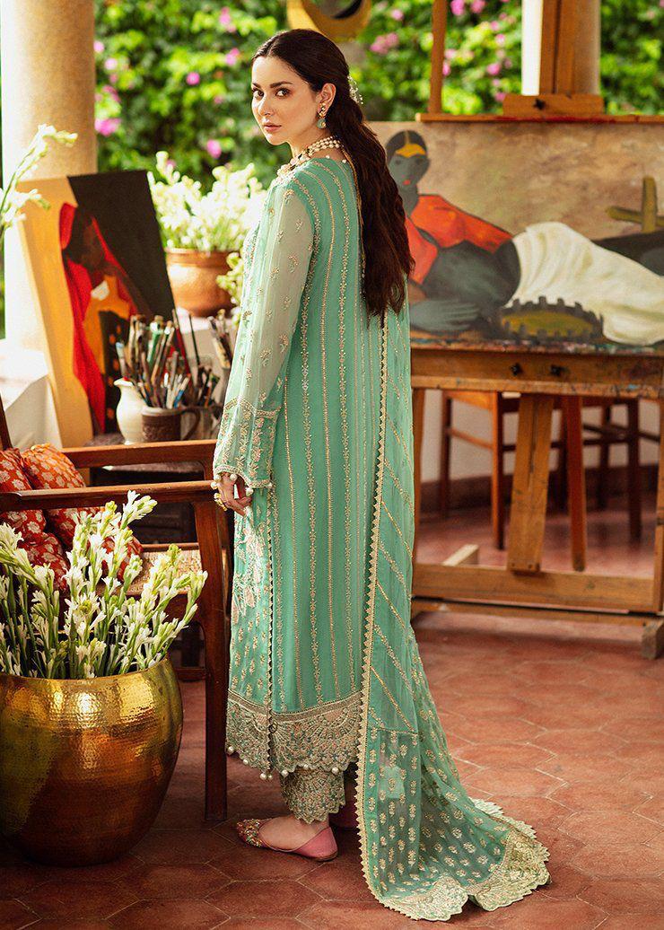 Afrozeh Chiffon Suit-Replica Suits-Replica Zone