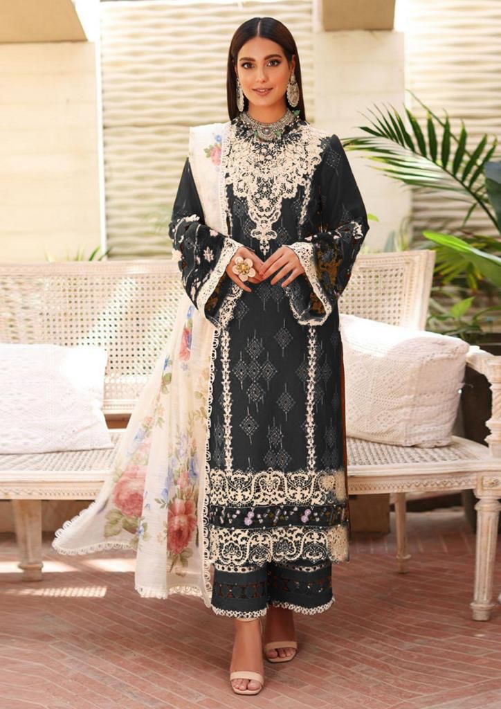 Afrozeh Cotton Suit-Cotton Suits-Replica Zone