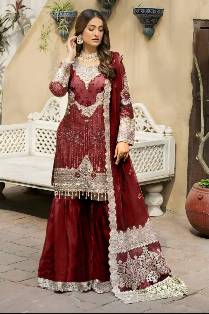 Afrozeh Cotton Suit-Cotton Suits-Replica Zone