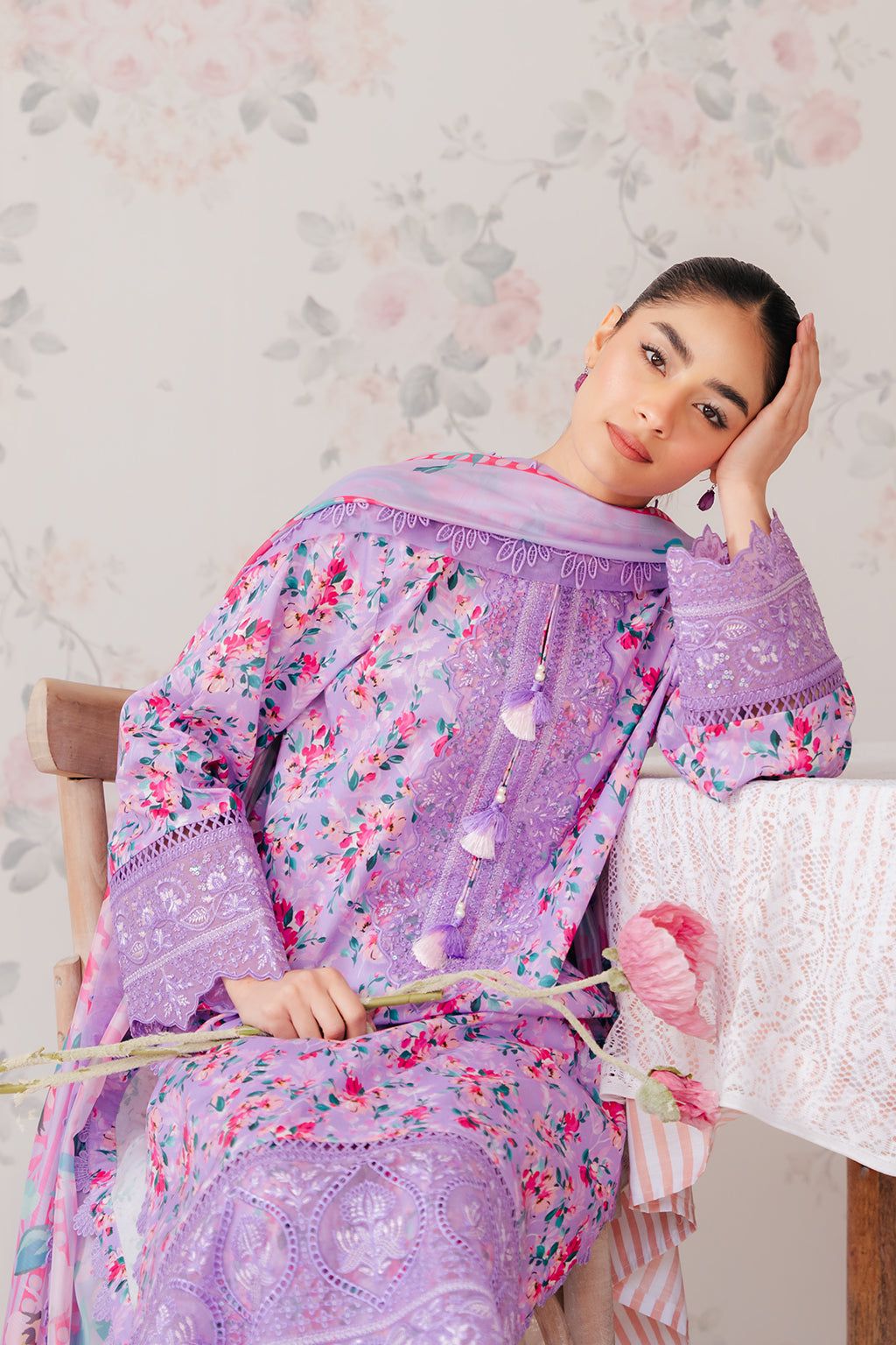 Afrozeh Lawn Suit-Lawn Suits-Replica Zone