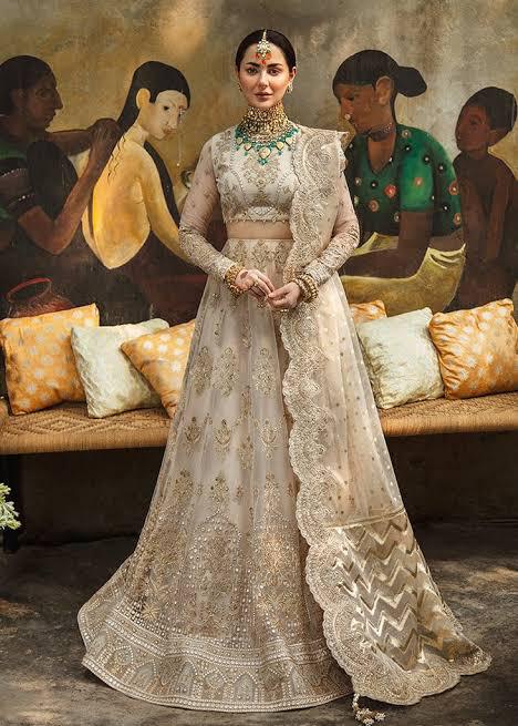 Afrozeh Net Frock-Bridal Suits-Replica Zone