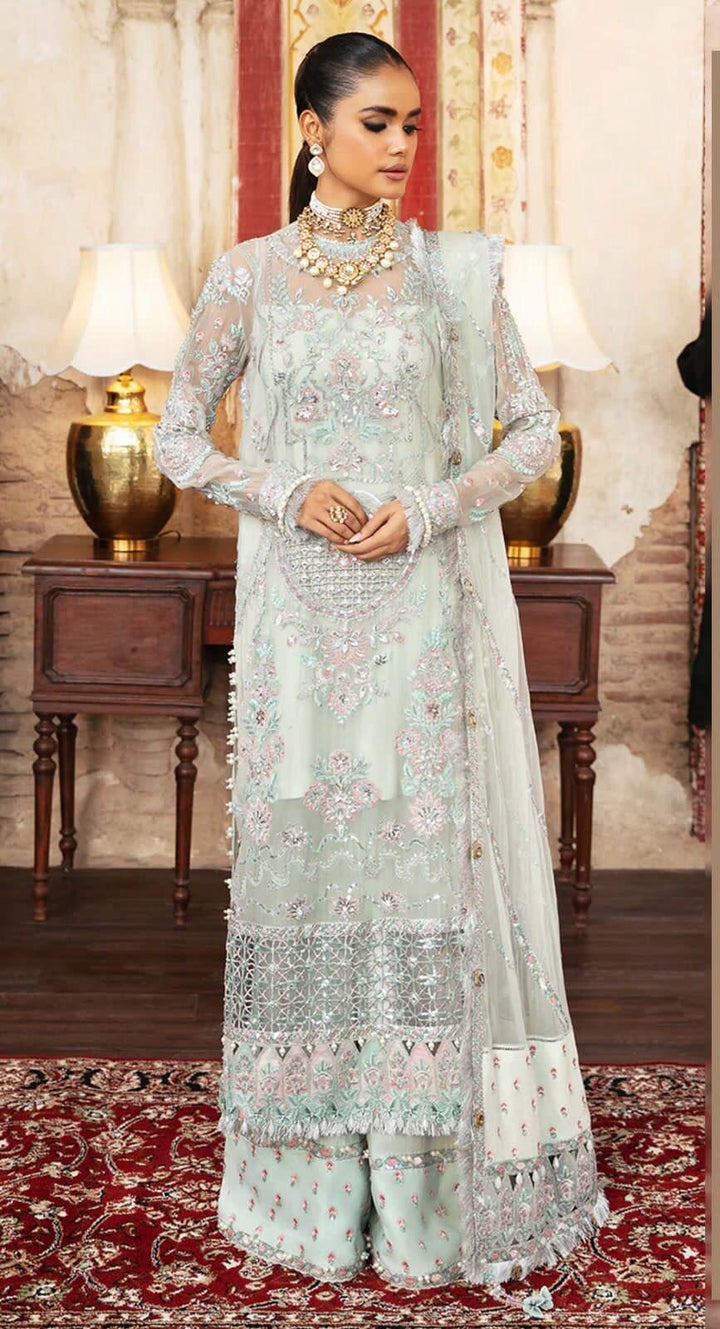 Afrozeh Organza Suit-Replica Suits-Replica Zone