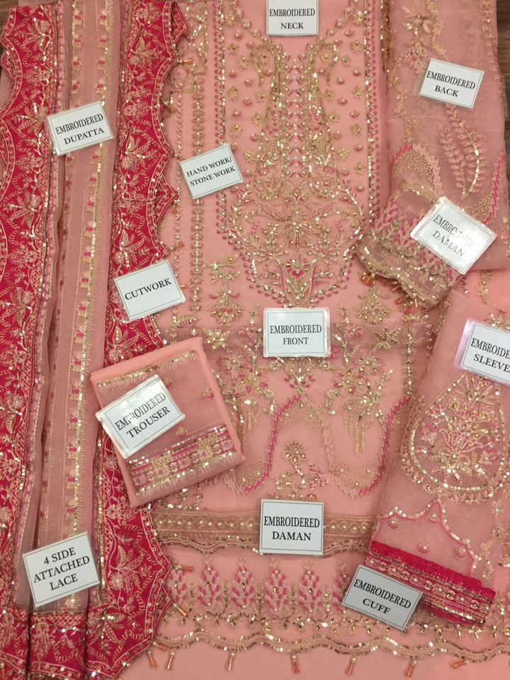 Afrozeh Organza Suit-Replica Suits-Replica Zone