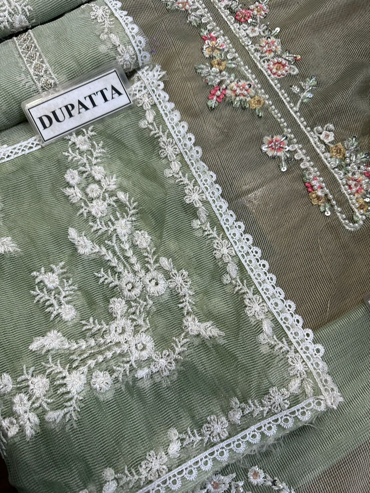 Agha Noor Net Suit-Replica Suits-Replica Zone