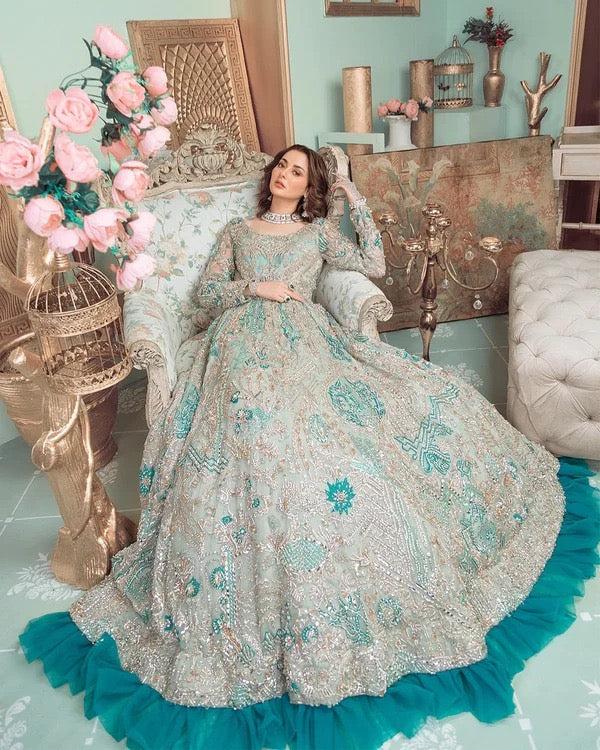 Ahmed Sultan Bridal Maxi-Bridal Suits-Replica Zone