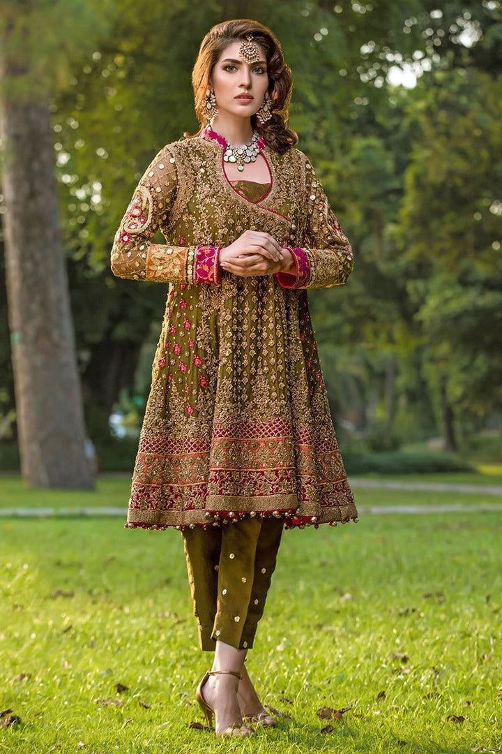 Aisha Imran Chiffon Suit-Replica Suits-Replica Zone