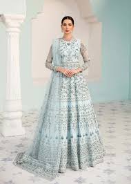 Akbar Aslam Net Maxi-Bridal Suits-Replica Zone