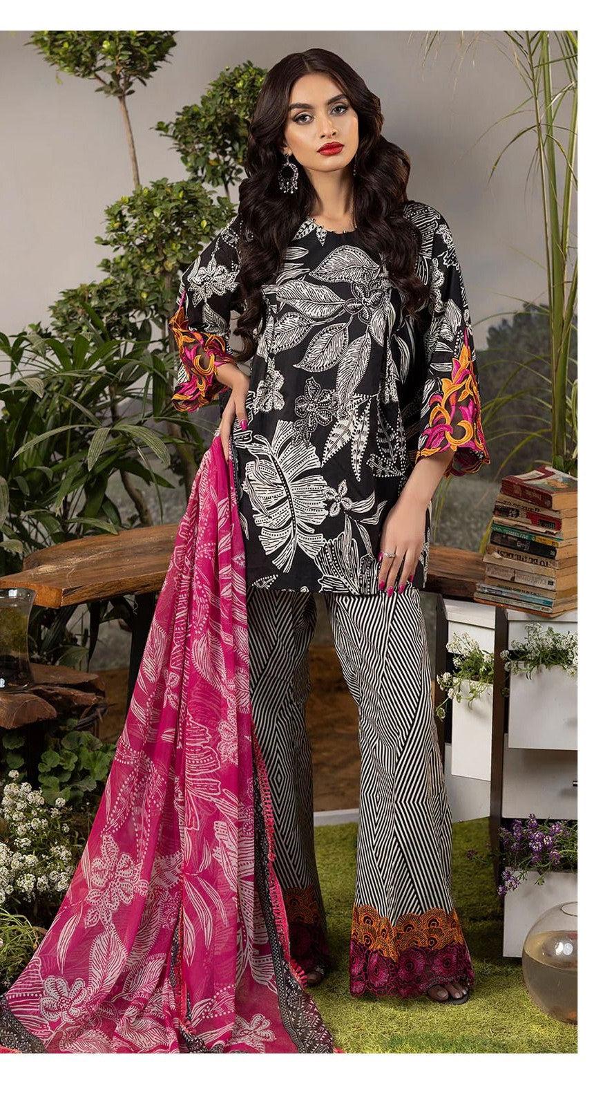 Al Karam Lawn Suit-Lawn Suits-Replica Zone