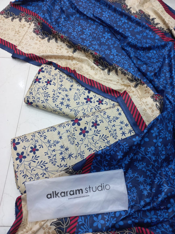 Al Karam Lawn Suit-Sale Suits-Replica Zone