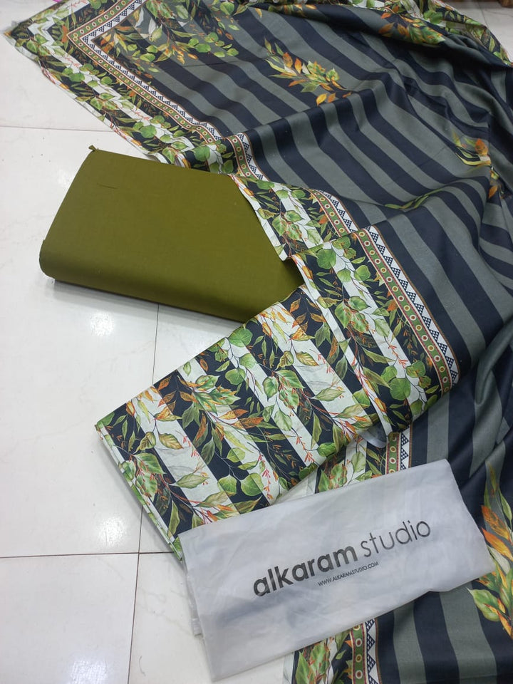 Al Karam Lawn Suit-Sale Suits-Replica Zone