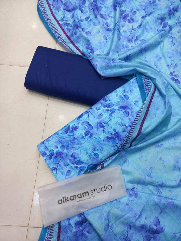 Al Karam Lawn Suit-Sale Suits-Replica Zone