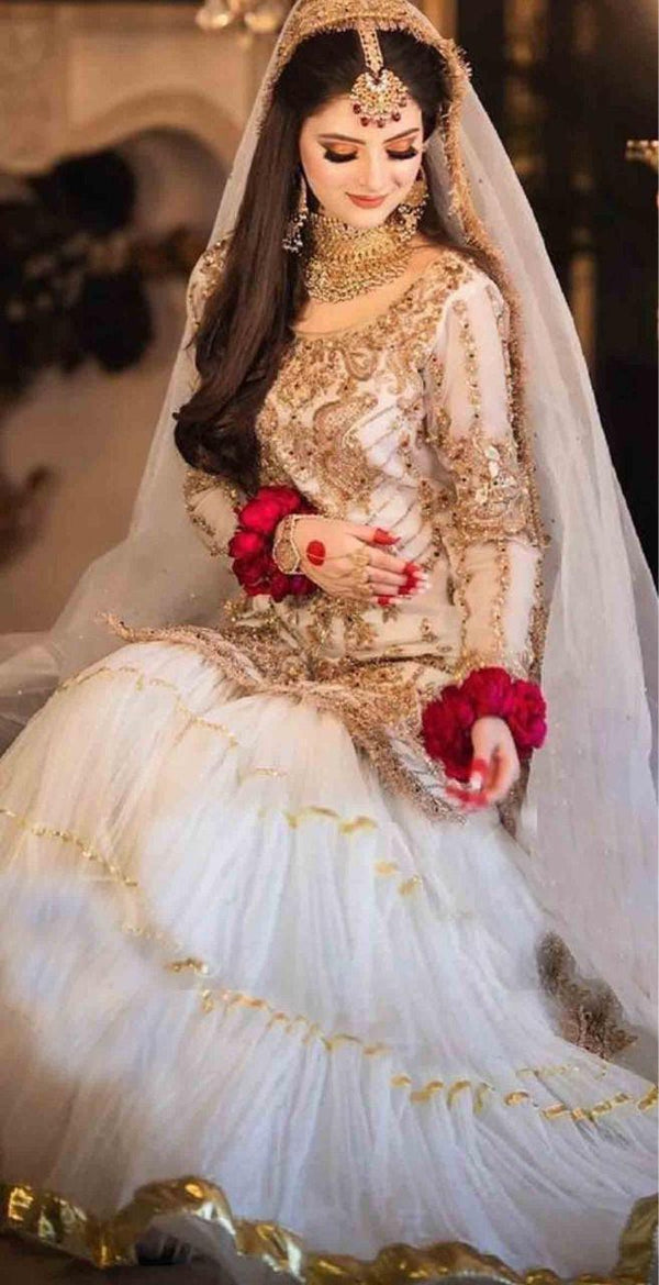 Ali Zeeshan Net Bridal Suit-Bridal Suits-Replica Zone