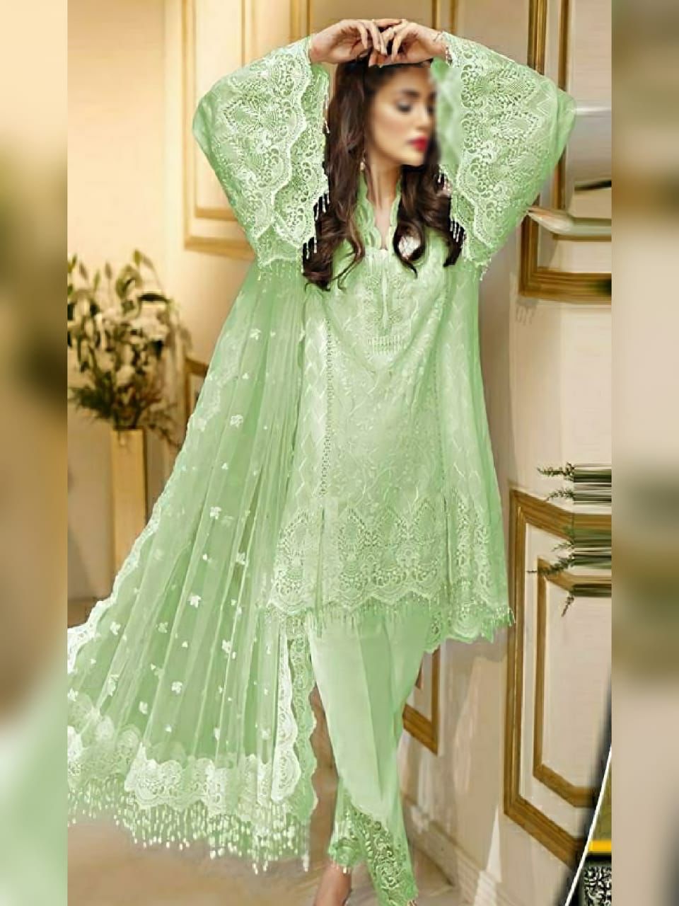 Anaya Organza Suit-Replica Suits-Replica Zone