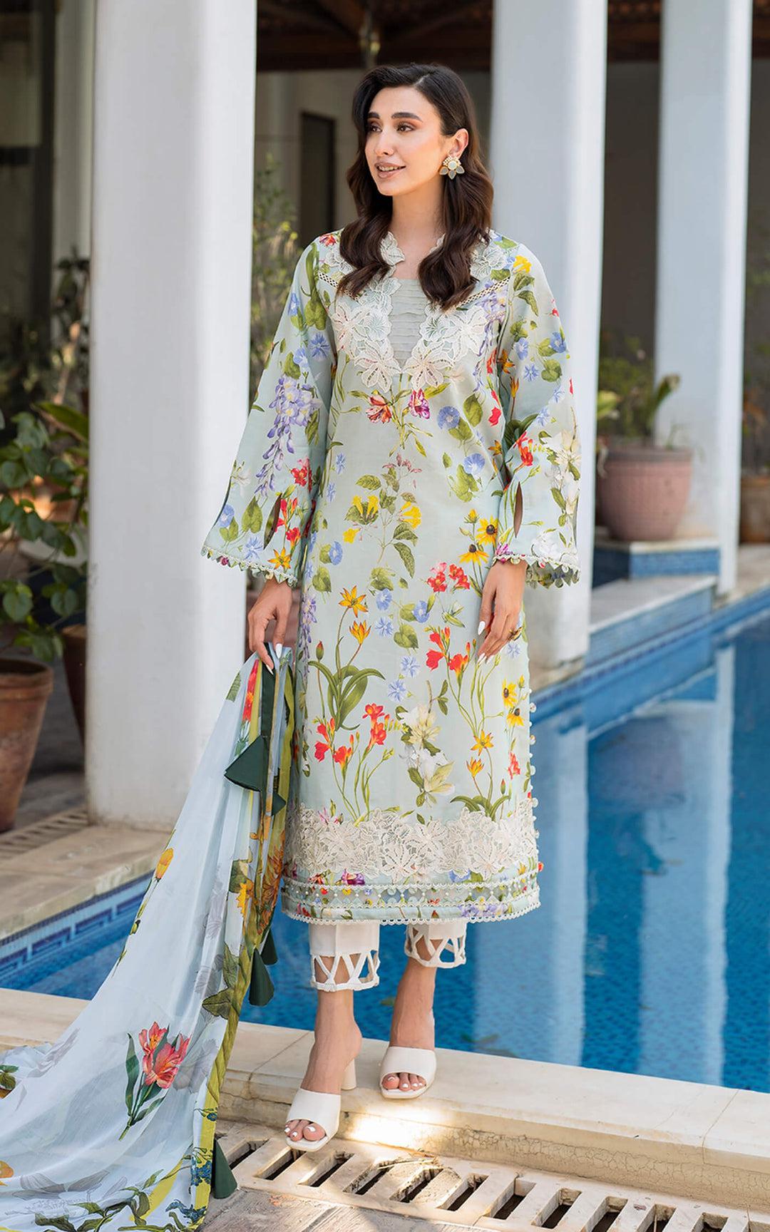 Asifa Nabeel Lawn Suit-Lawn Suits-Replica Zone