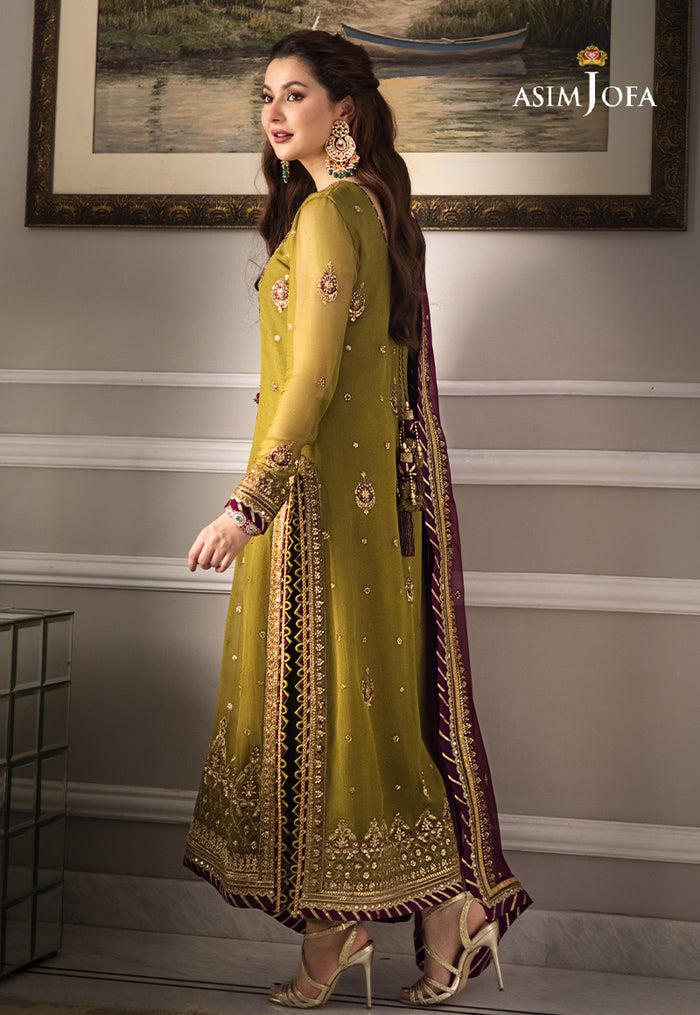 Asim Jofa Chiffon Suit-Replica Suits-Replica Zone