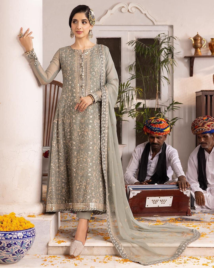 Asim Jofa Chiffon Suit-Replica Suits-Replica Zone