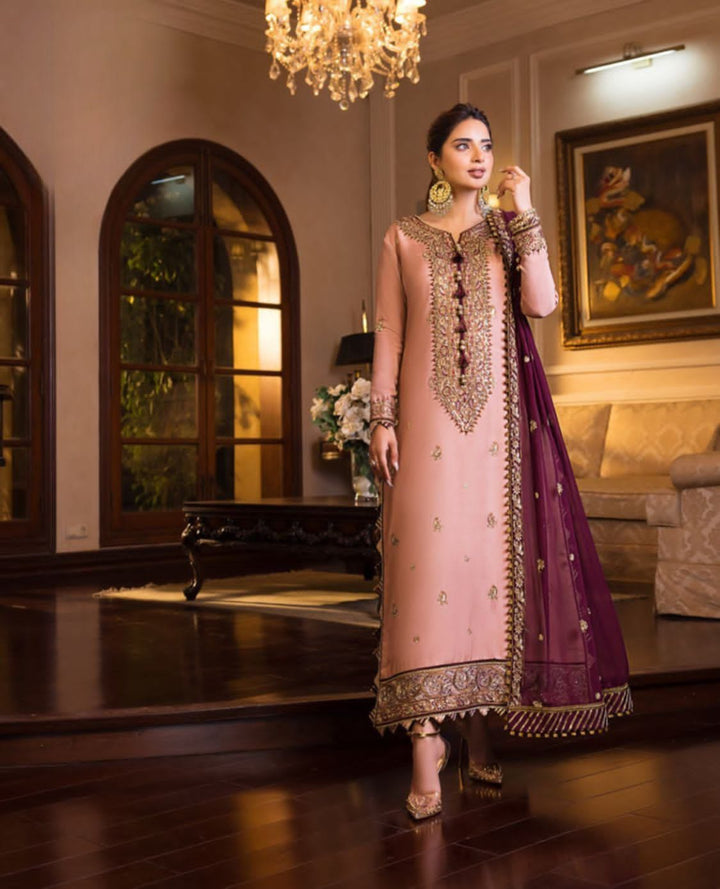 Asim Jofa Chiffon Suit-Replica Suits-Replica Zone