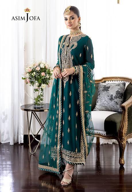 Aaim Jofa Chiffon Suit-Replica Suits-Replica Zone