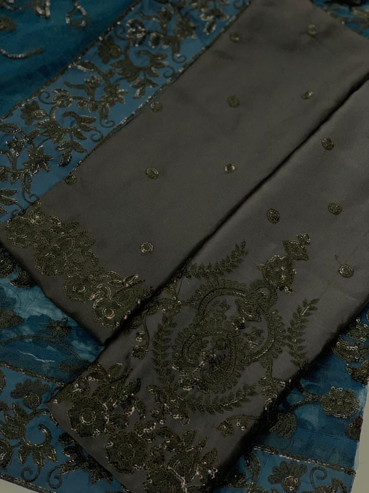 Asim Jofa Silk Saree-Bridal Suits-Replica Zone