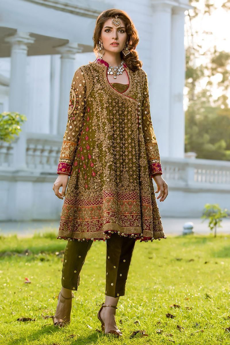 Ayesha Imran-Brown-Chiffon-Replica Zone