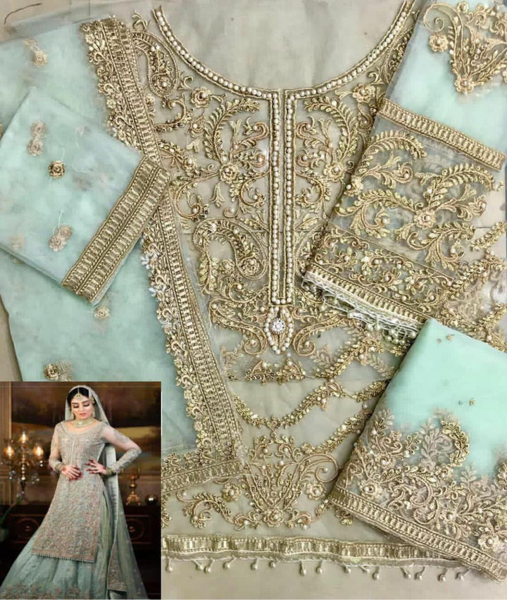 Ayesha Imran Net Bridal Suit-Bridal Suits-Replica Zone