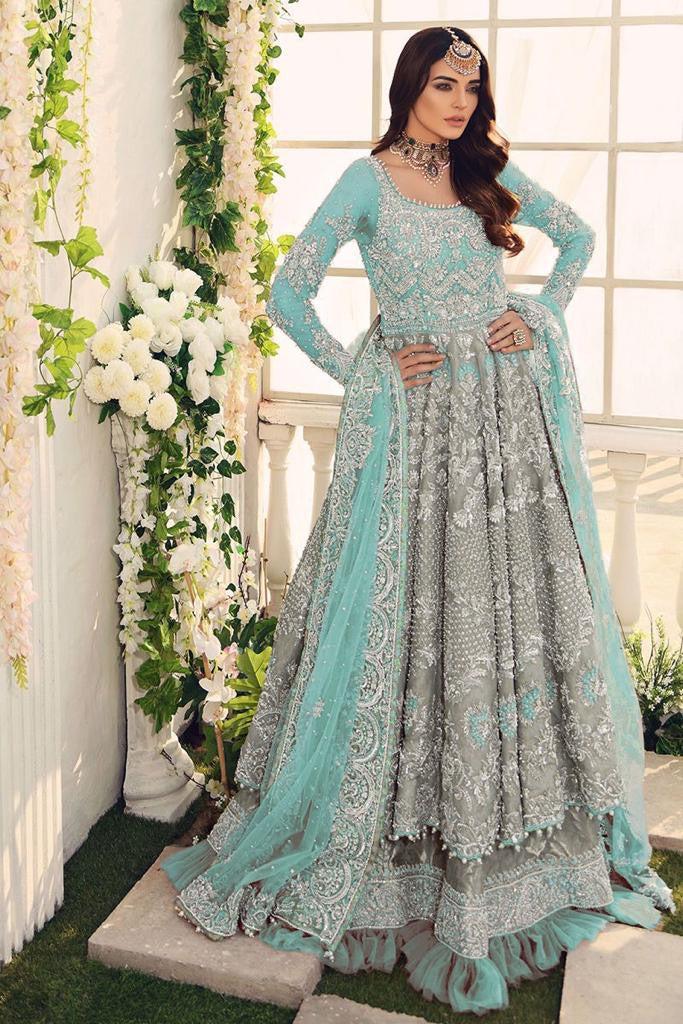 Ayesha Imran Net Maxi-Bridal Suits-Replica Zone