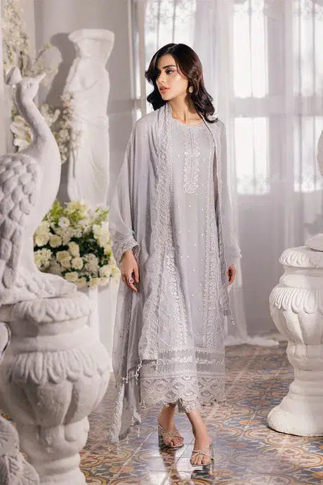 Azure Chiffon Suit-Replica Suits-Replica Zone