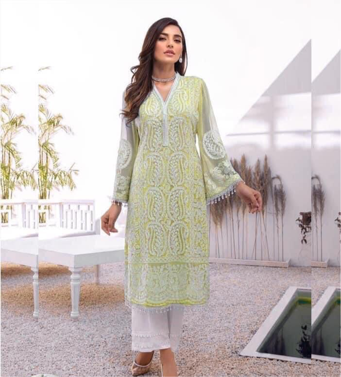 Azure Cotton Suit-Cotton Suits-Replica Zone