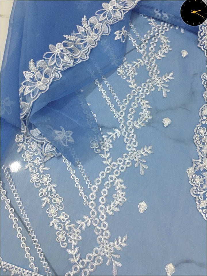 Azure Organza Suit-Replica Suits-Replica Zone