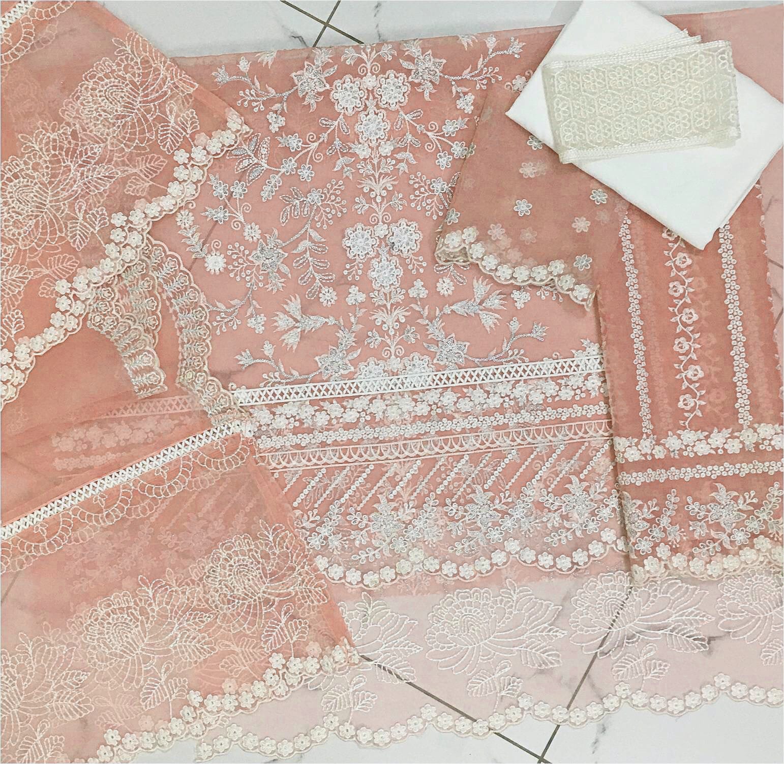 Azure-Peach-Organza-Replica Zone