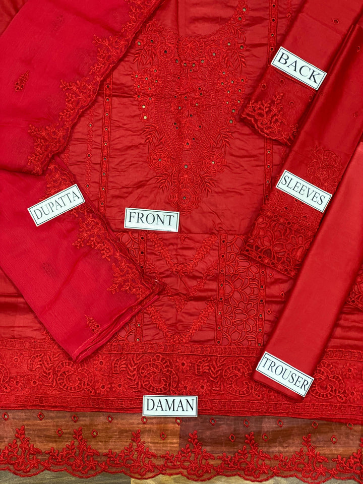 Bareen Cotton Suit-Cotton Suits-Replica Zone