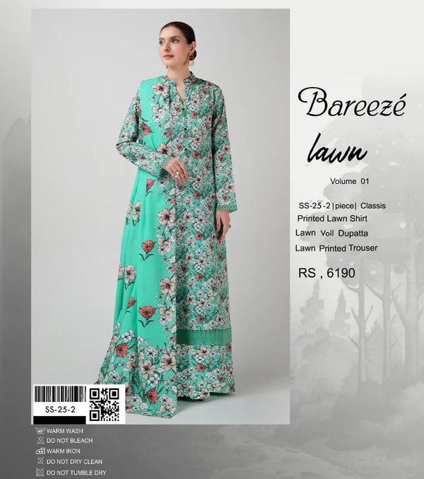 Bareeze Lawn Suit-Sale Suits-Replica Zone