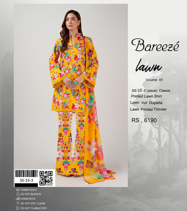 Bareeze Lawn Suit-Sale Suits-Replica Zone