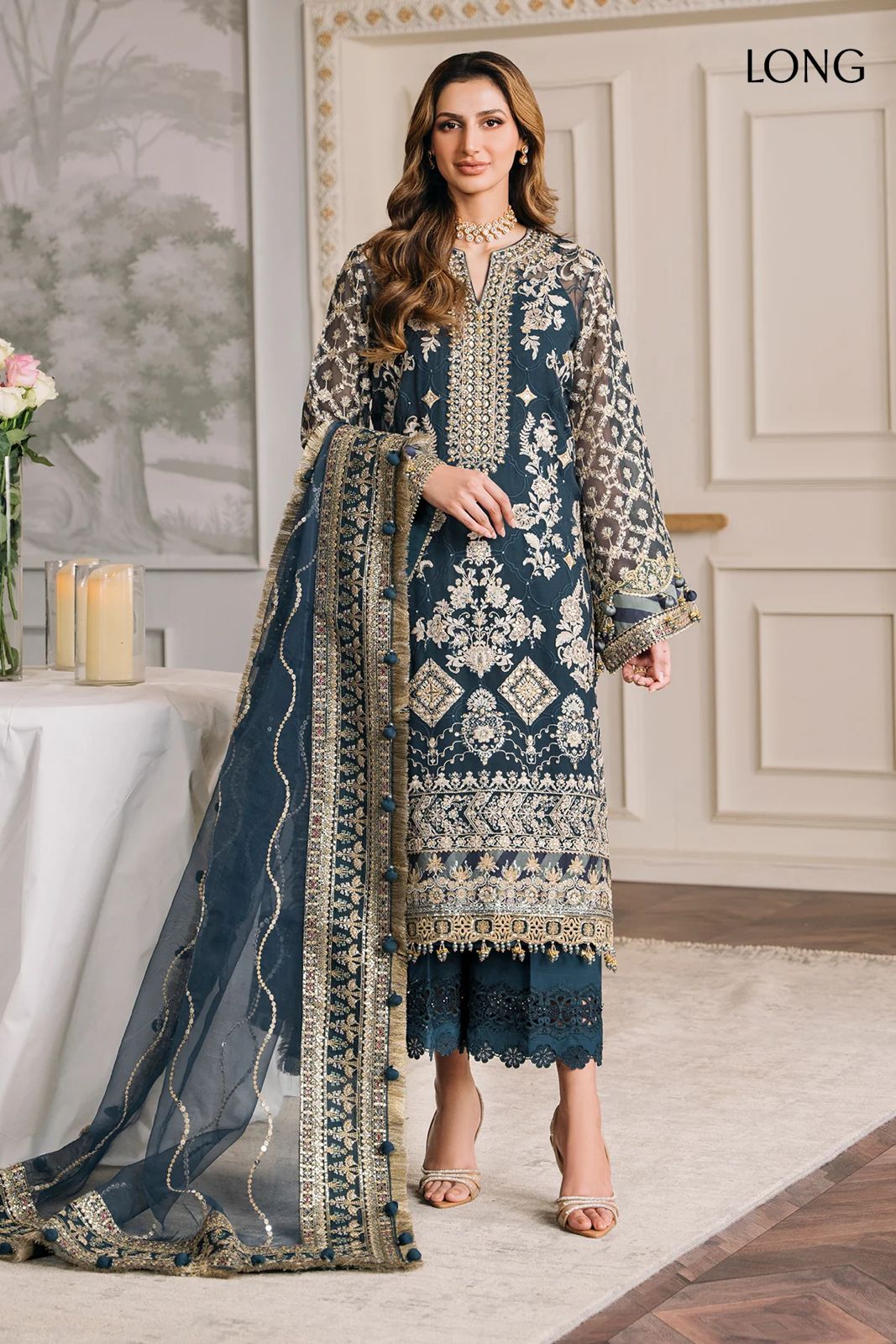 Baroque Chiffon Suit-Replica Suits-Replica Zone