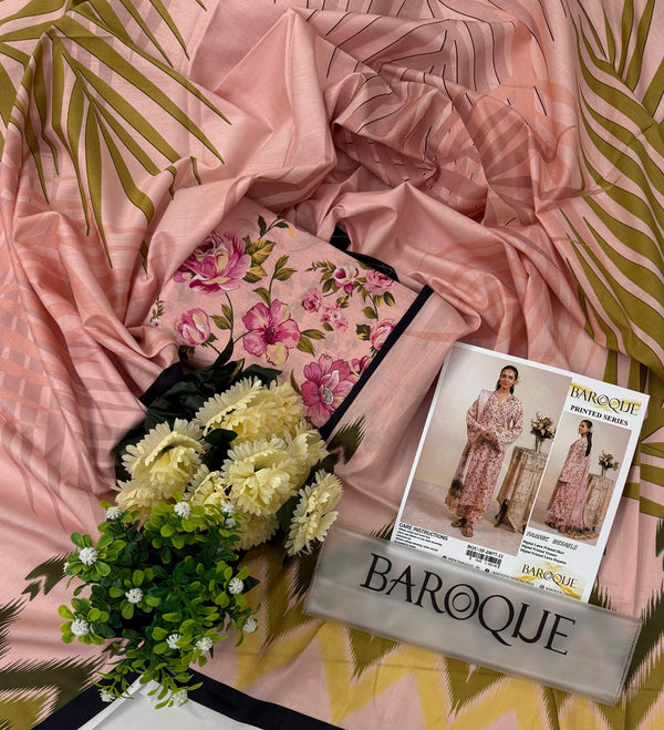 Baroque Lawn Suit-Sale Suits-Replica Zone