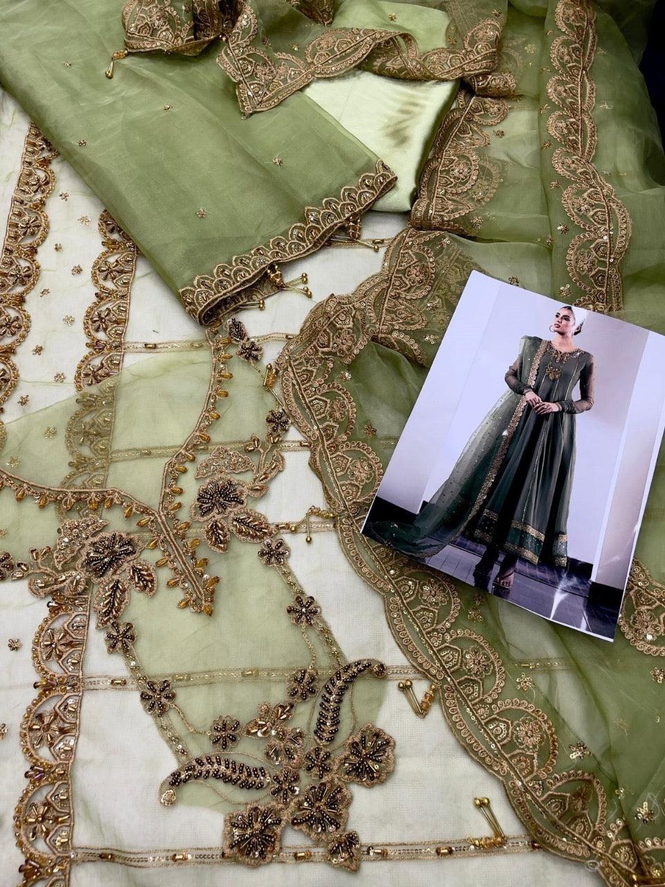 Baroque-Organza-Green-Replica Zone