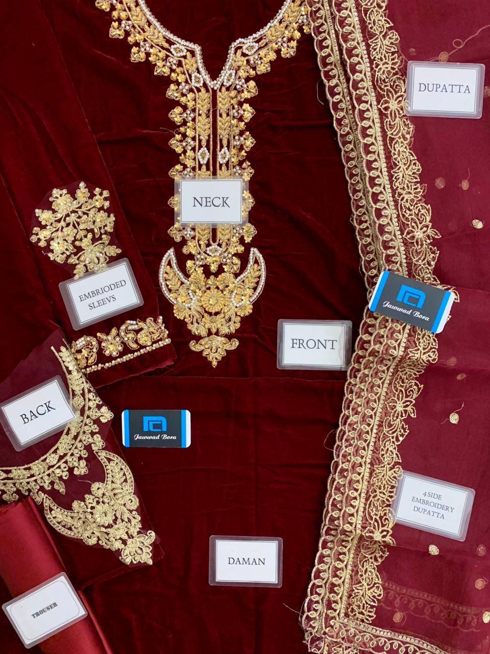 Baroque Velvet Suit-Replica Suits-Replica Zone