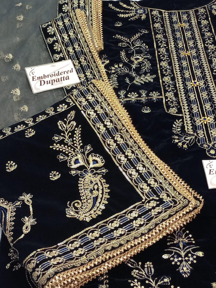 Baroque Velvet Suit-Replica Suits-Replica Zone