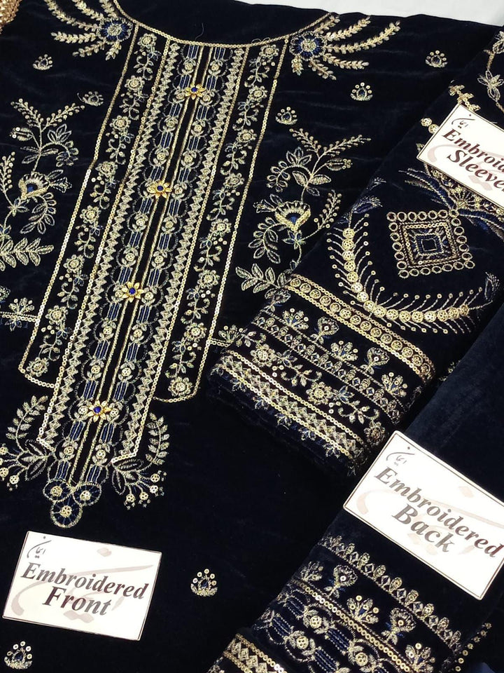 Baroque Velvet Suit-Replica Suits-Replica Zone