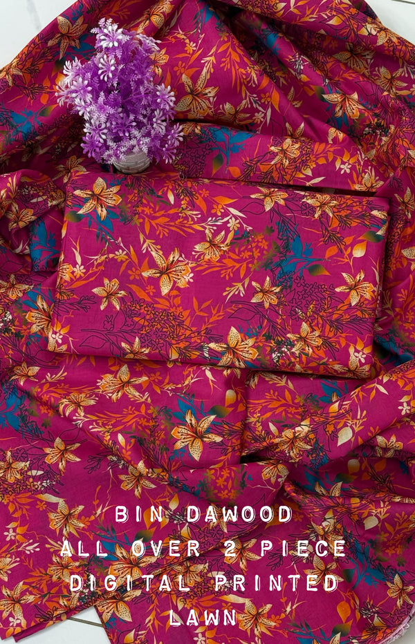 Bin Dawood Lawn Suit-Sale Suits-Replica Zone