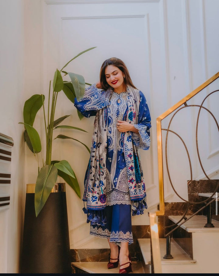 Bin Ilyas Lawn Suit-Lawn Suits-Replica Zone