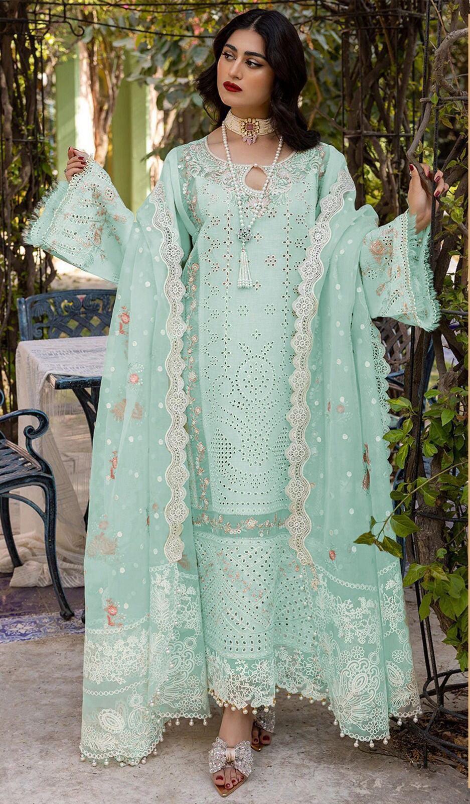 Bin Ilyas Lawn Suit-Lawn Suits-Replica Zone