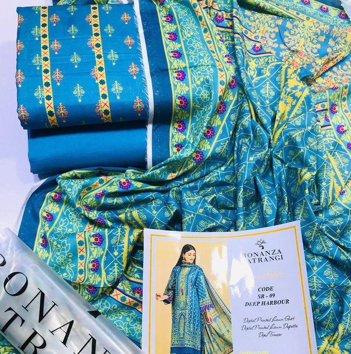 Bonanza Lawn Suit-Sale Suits-Replica Zone