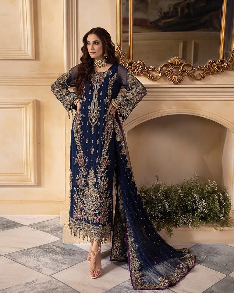 Charizma Chiffon Suit-Replica Suits-Replica Zone