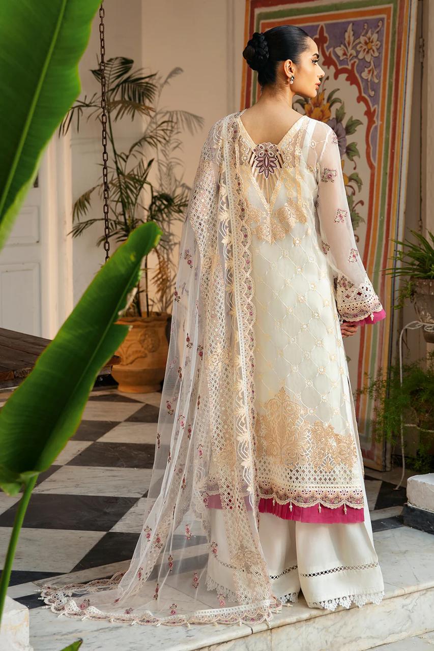 Dastak Chiffon Suit-Replica Suits-Replica Zone