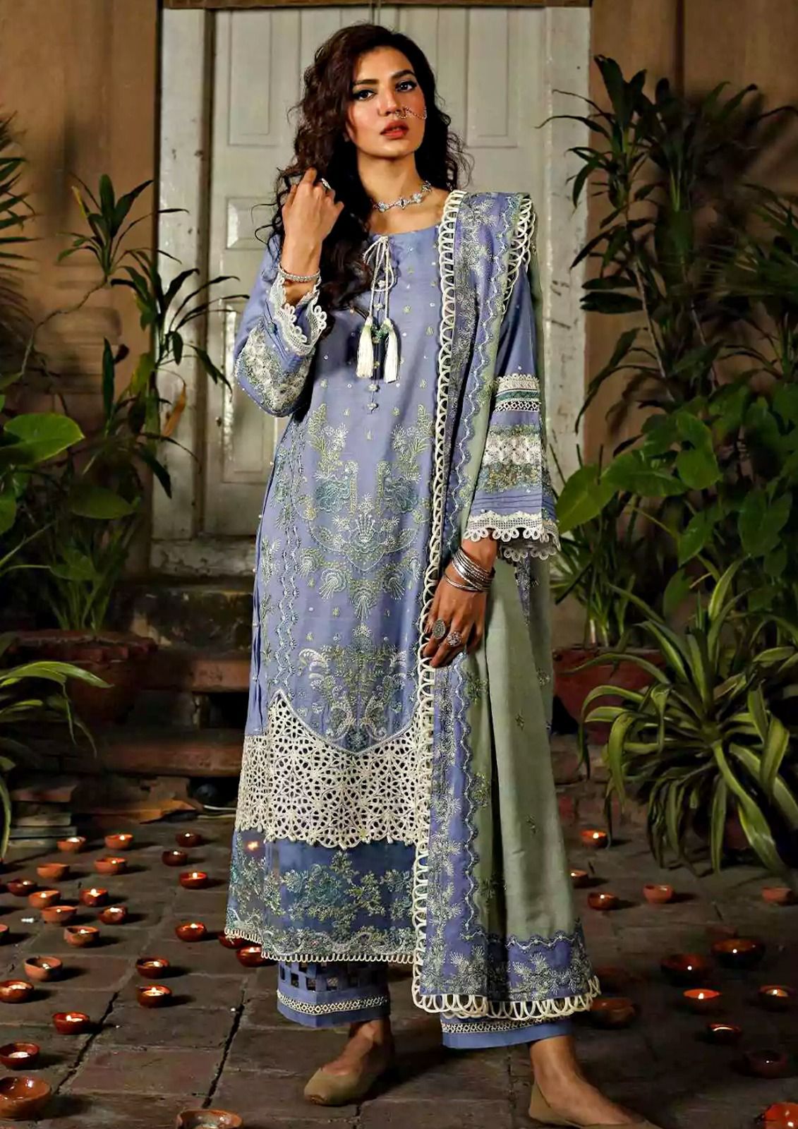 Elaf Cotton Suit-Cotton Suits-Replica Zone